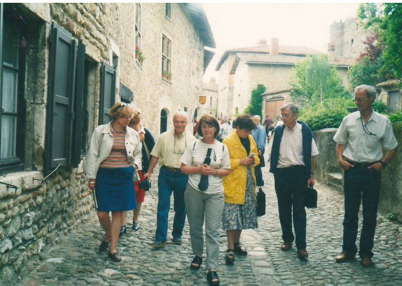 Rhone-Roumanie: Françoise Longre, Michel Lacroix, Jacqueline Bernard, Ana Novac, Jean-Pierre Longre, Michel Bernard